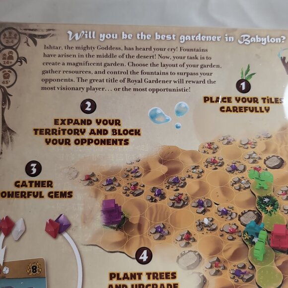 Ishtar Gardens of Babylon Board Game NEW SEALED Cathala Singh Iello - Picture 8 of 9